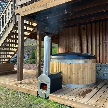 L'escapade Pleine Nature Bain Nordique 6 Personnes Alpesi faház *