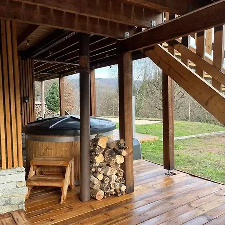 L'escapade Pleine Nature Bain Nordique 6 Personnes Alpesi faház *