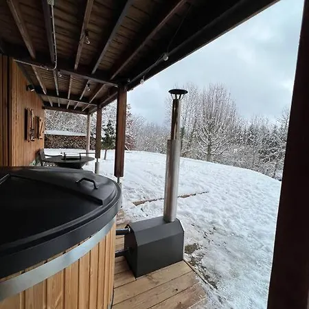 L'escapade Pleine Nature Bain Nordique 6 Personnes Alpesi faház Rupt-sur-Moselle