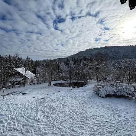 Alpesi faház L'escapade Pleine Nature Bain Nordique 6 Personnes Rupt-sur-Moselle